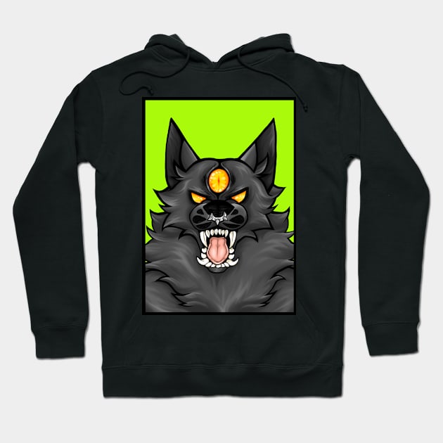 Wolf. Hoodie by Gravedoggo